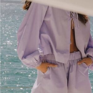 Daily Drills Poplin Tie Top